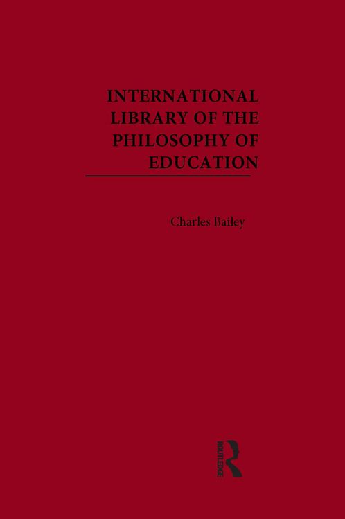 Produktbild: International Library of the Philosophy of Education