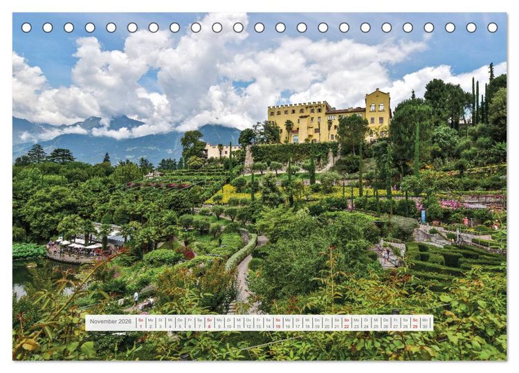Produktbild: Sommer im Vinschgau (Tischkalender 2026 DIN A5 quer), CALVENDO Monatskalender
