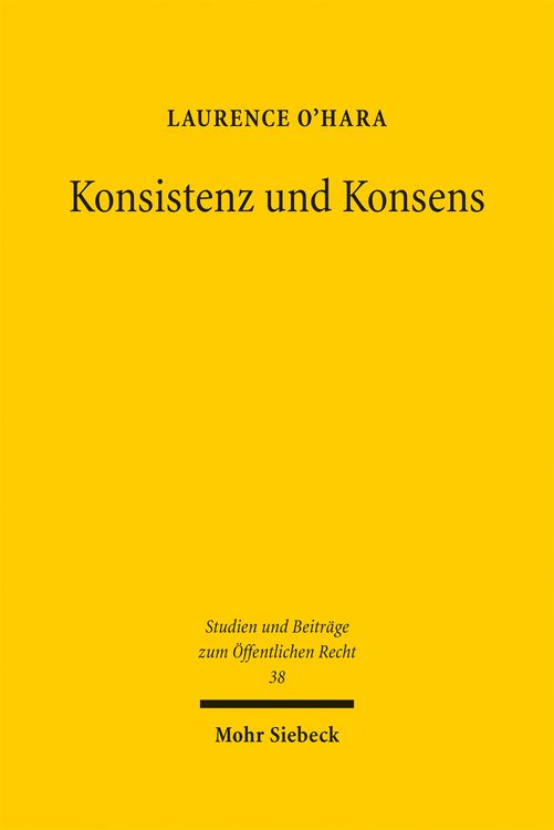 Produktbild: Konsistenz und Konsens