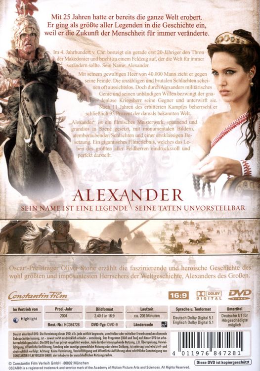 Produktbild: Alexander - Revisited/The Final Cut
