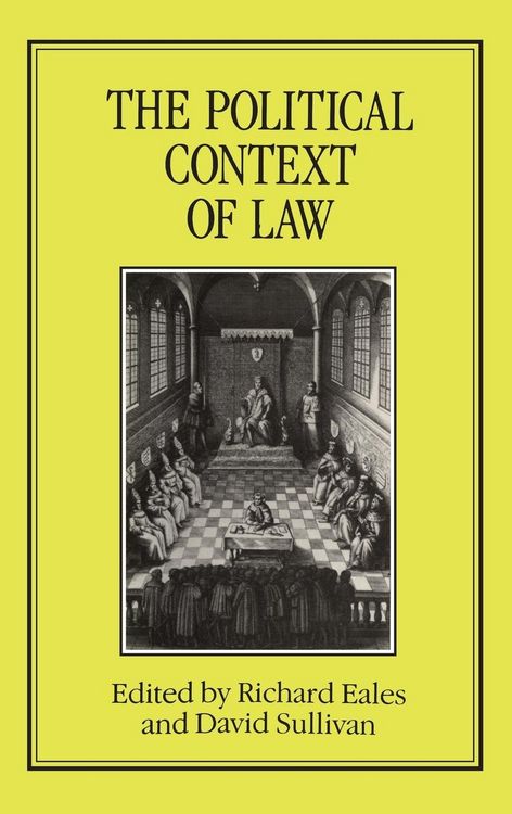 Produktbild: The Political Context of Law