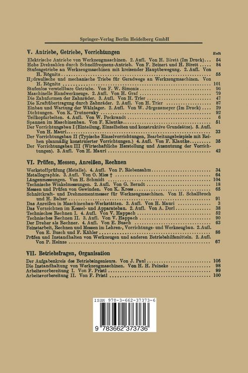 Produktbild: Arbeitsvorbereitung