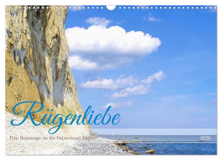 Produktbild: R&uuml;genliebe - Eine Hommage an die Ostseeinsel R&uuml;gen (Wandkalender 2026 DIN A3 quer), CALVENDO Monatskalender