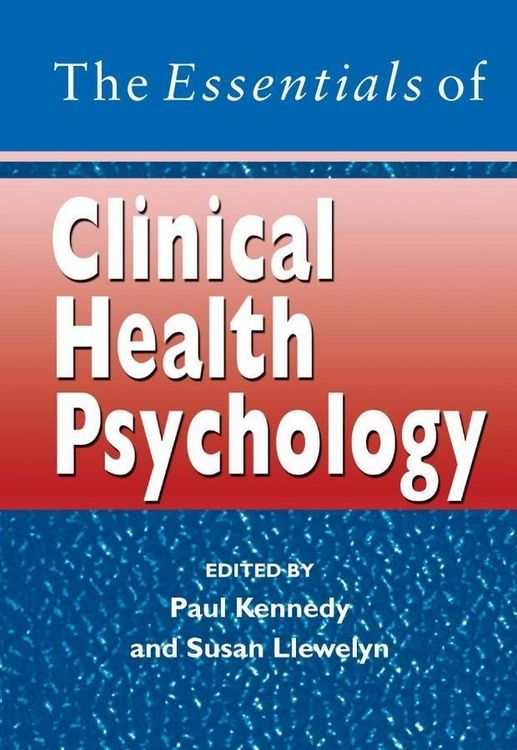 Produktbild: The Essentials of Clinical Health Psychology