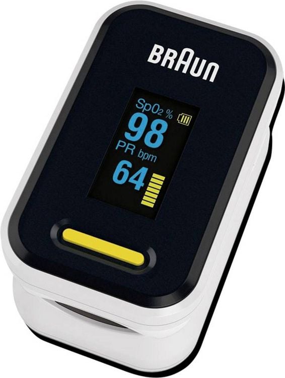 Produktbild: Braun YK-81CEU Fingerdrucksensor Blutsauerstoff-Messger&auml;t YK-81CEU
