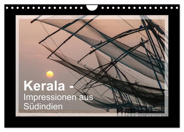 Produktbild: Kerala - Impressionen aus S&uuml;dindien (Wandkalender 2026 DIN A4 quer), CALVENDO Monatskalender