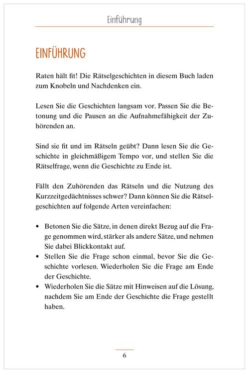 Produktbild: Demenz Besch&auml;ftigung - R&auml;tselgeschichten f&uuml;r Senioren