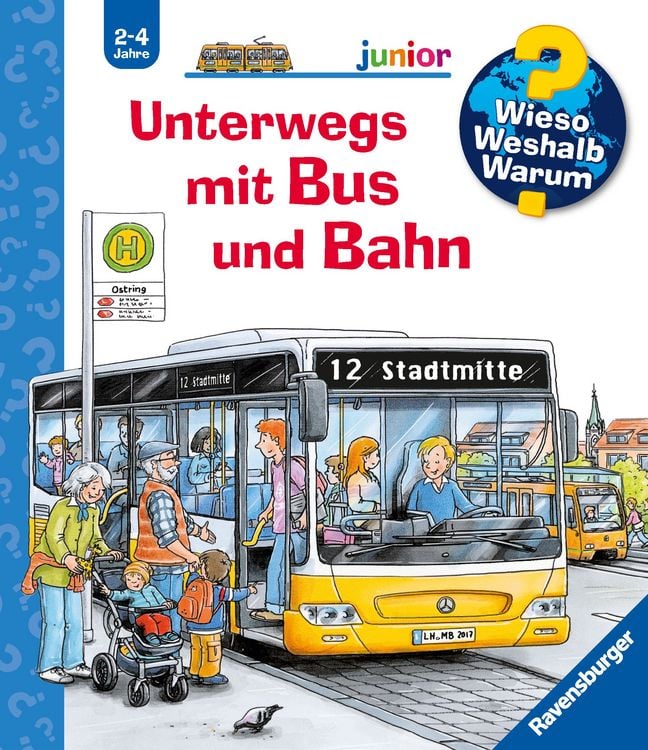 Produktbild: Wieso? Weshalb? Warum? junior, Band 63 - Unterwegs mit Bus und Bahn