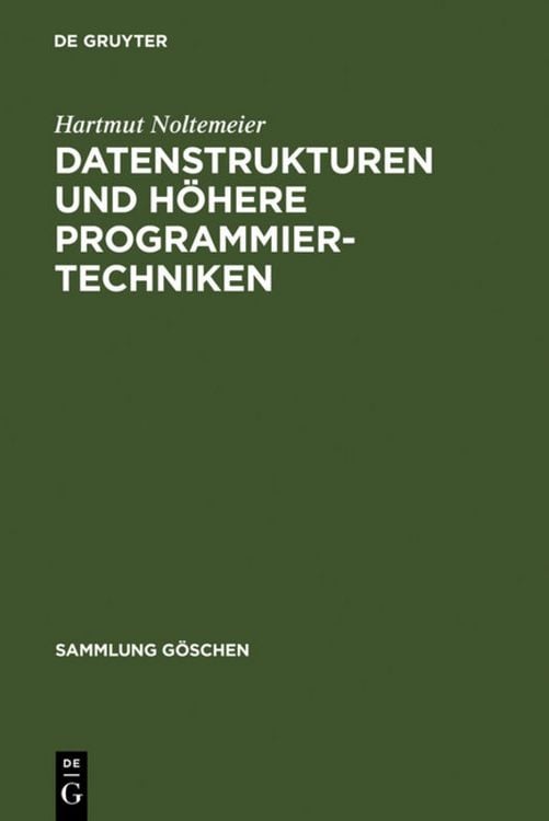 Produktbild: Datenstrukturen und h&ouml;here Programmiertechniken