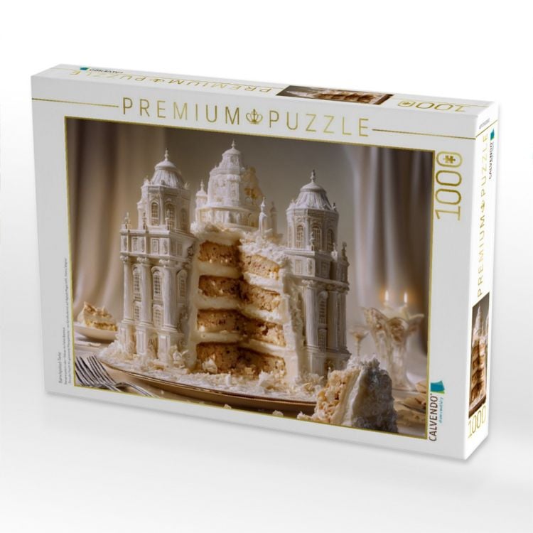 Produktbild: CALVENDO Puzzle Barockpalast-Torte | 1000 Teile Lege-Gr&ouml;&szlig;e 64x48cm Foto-Puzzle f&uuml;r gl&uuml;ckliche Stunden