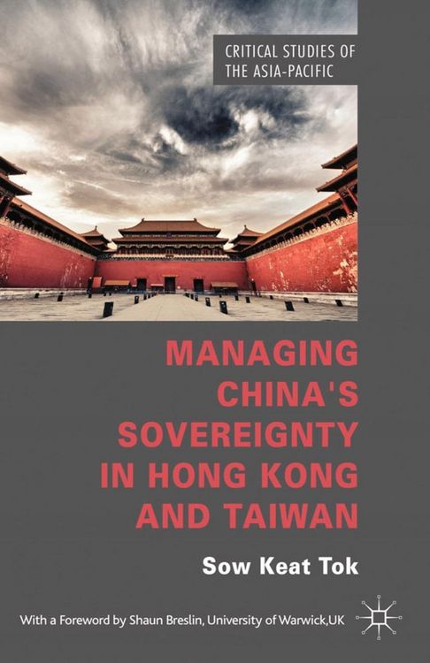 Produktbild: Managing China's Sovereignty in Hong Kong and Taiwan