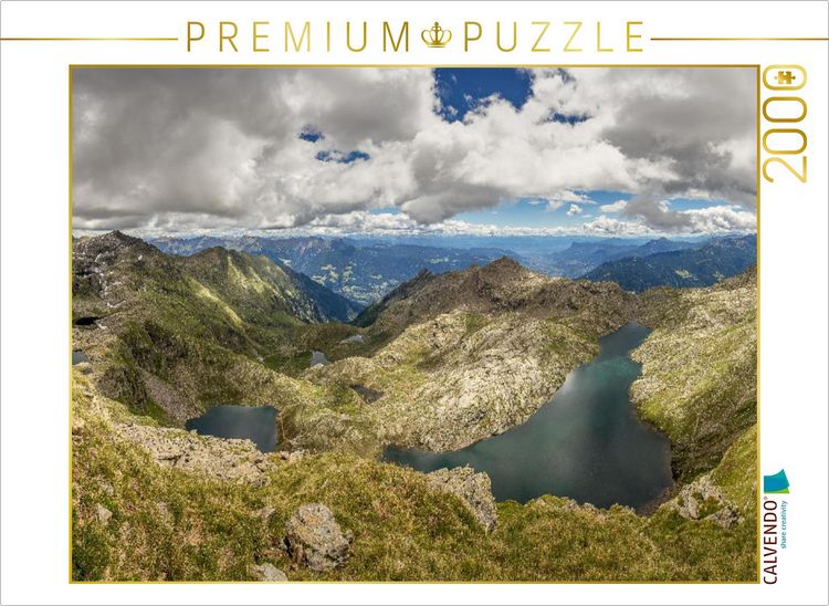 Produktbild: CALVENDO Puzzle Spronser Seen bei Meran | 2000 Teile Lege-Gr&ouml;&szlig;e 90x67cm Foto-Puzzle f&uuml;r gl&uuml;ckliche Stunden