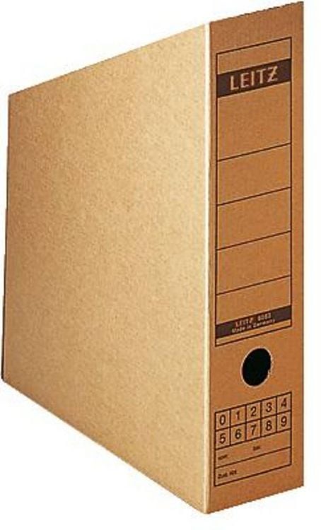 Produktbild: Archivschachtel A4 Leitz braun