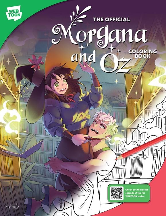 Produktbild: The Official Morgana and Oz Coloring Book