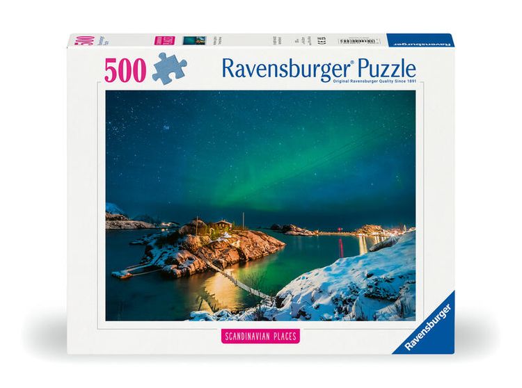 Produktbild: Ravensburger 12000845 - Nordlichter in Tromsø, Norwegen