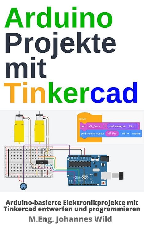Produktbild: Arduino Projekte mit Tinkercad