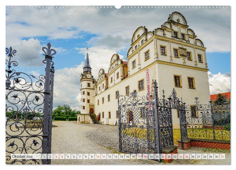Produktbild: Dessau Ro&szlig;lau Impressionen (hochwertiger Premium Wandkalender 2026 DIN A2 quer), Kunstdruck in Hochglanz