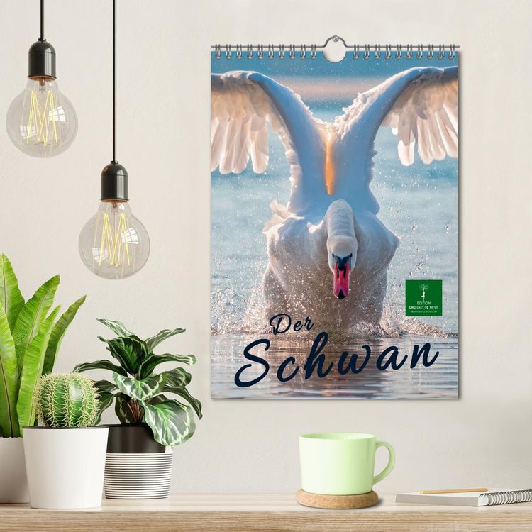 Produktbild: Der Schwan (Wandkalender 2026 DIN A4 hoch), CALVENDO Monatskalender