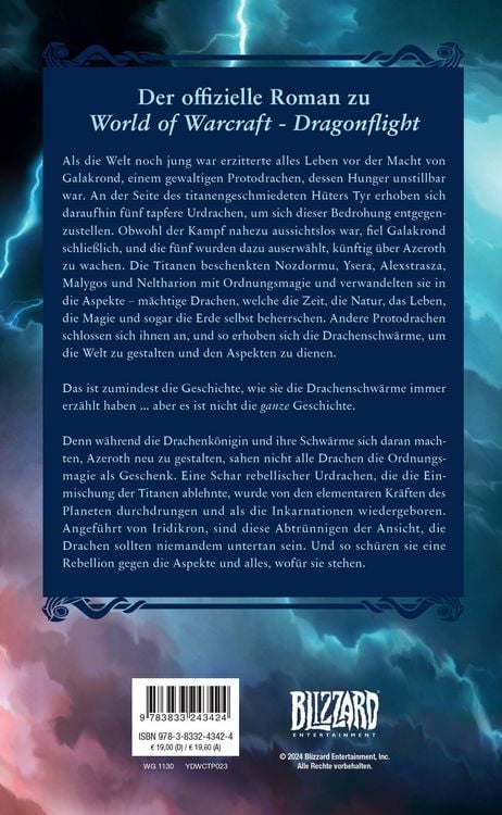 Produktbild: World of Warcraft: Dragonflight: Krieg der Schuppengeborenen