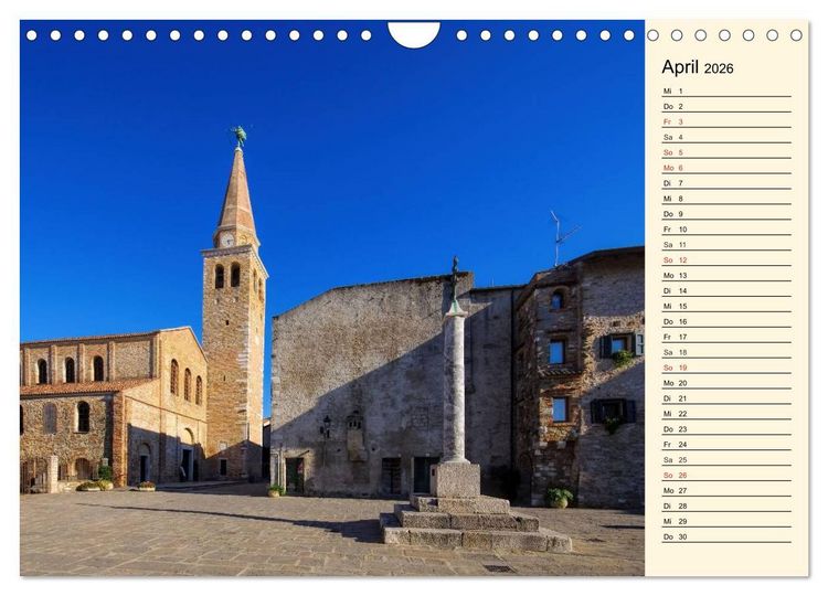 Produktbild: Friaul-Julisch Venetien - Italiens sch&ouml;ner Nordosten (Wandkalender 2026 DIN A4 quer), CALVENDO Monatskalender