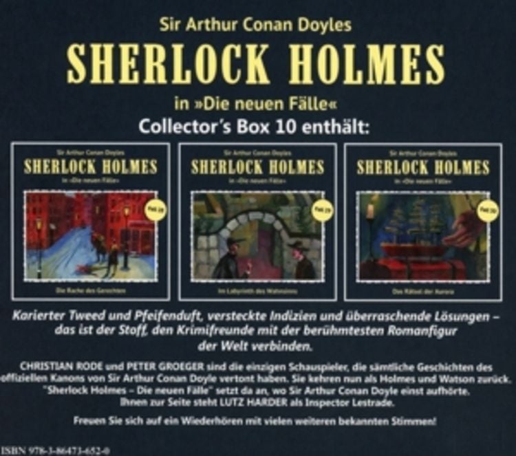 Produktbild: Sherlock Holmes - Die neuen F&auml;lle: Collector's Box 10