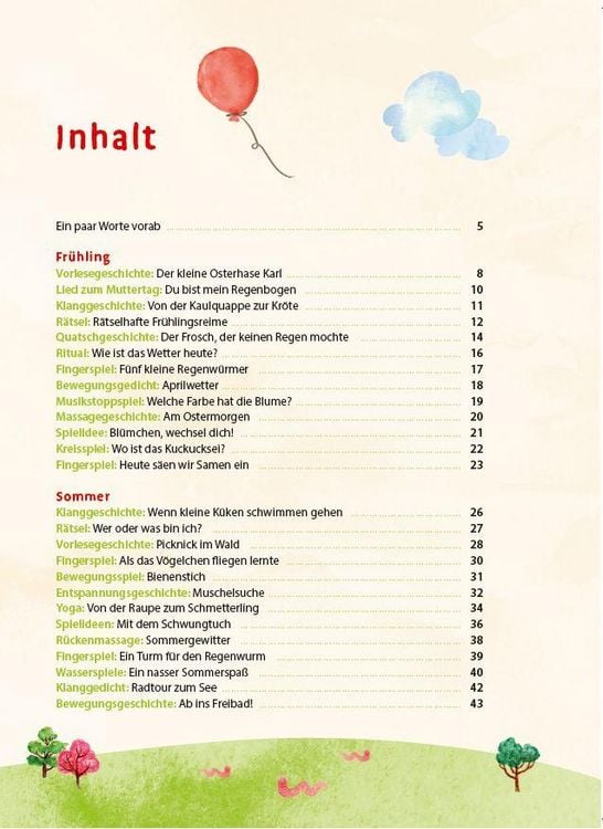 Produktbild: Jahreszeiten erleben im Kita-Morgenkreis