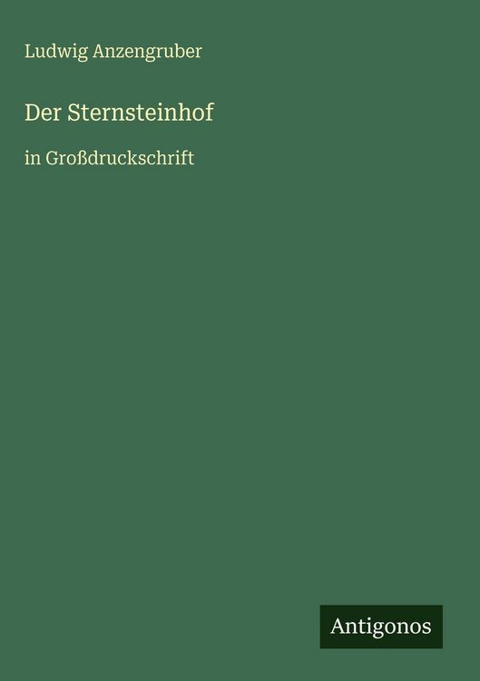 Produktbild: Der Sternsteinhof