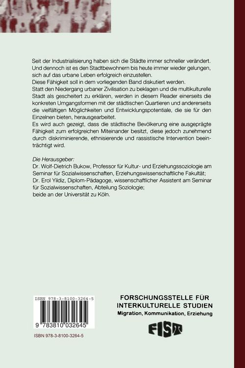 Produktbild: Der Umgang mit der Stadtgesellschaft