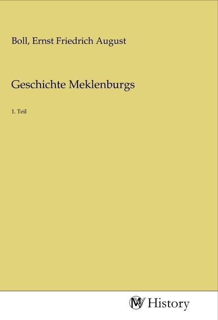 Produktbild: Geschichte Meklenburgs