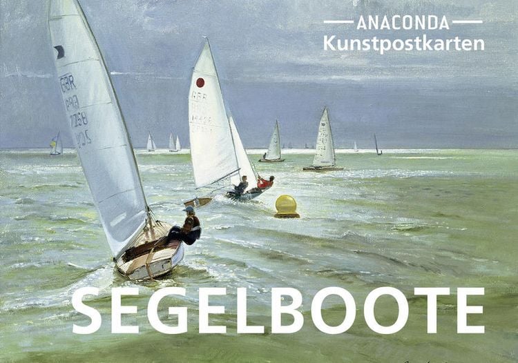Produktbild: Postkarten-Set Segelboote