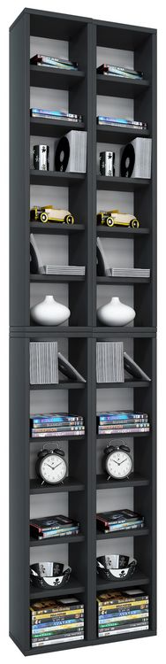 Produktbild: Holz CD DVD Stand Regal Schrank St&auml;nder Almera