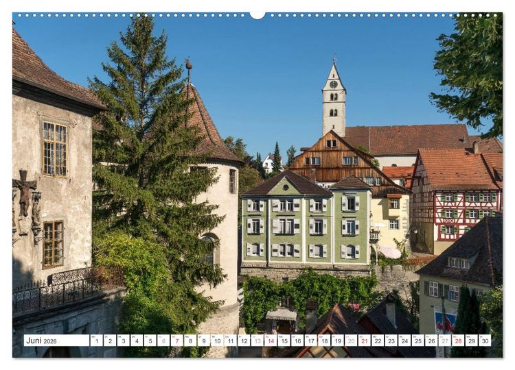 Produktbild: Deutschlands sch&ouml;nste Altst&auml;dte - Baden-W&uuml;rttemberg (Wandkalender 2026 DIN A2 quer), CALVENDO Monatskalender