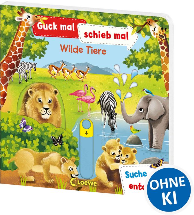 Produktbild: Guck mal, schieb mal! Suche und entdecke - Wilde Tiere