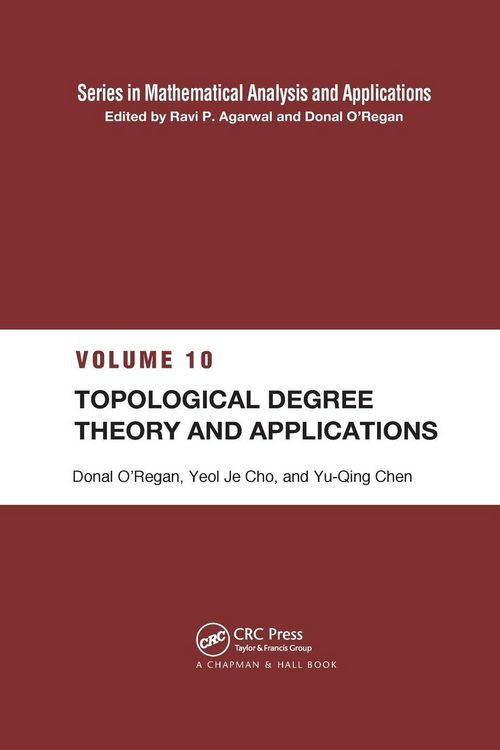 Produktbild: Topological Degree Theory and Applications