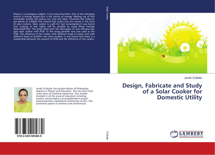Produktbild: Design, Fabricate and Study of a Solar Cooker for Domestic Utility