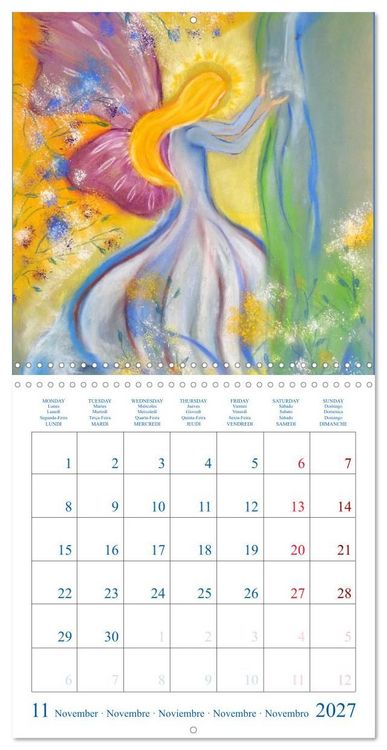 Produktbild: Colorful Fairies (Wall Calendar 2027 12 &times; 12 Inch) CALVENDO 12 Month Wall Calendar