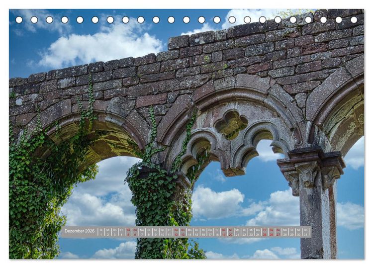 Produktbild: Burg Wildenberg (Tischkalender 2026 DIN A5 quer), CALVENDO Monatskalender