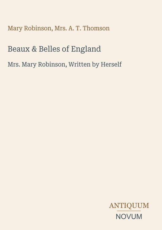 Produktbild: Beaux & Belles of England