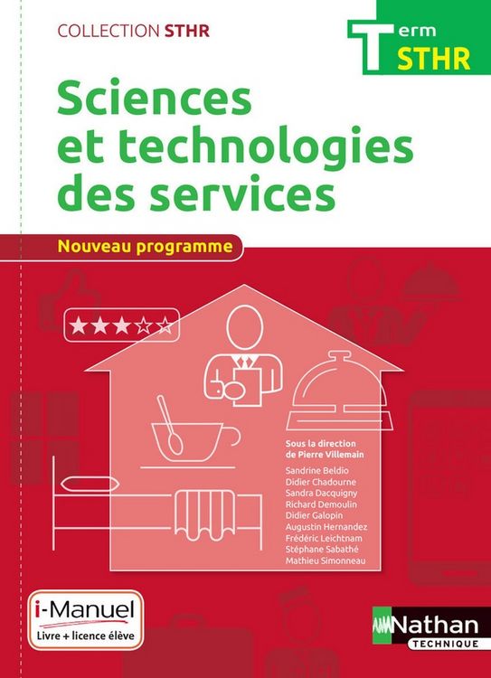 Produktbild: Sciences et Technologies des Services; Terminale Sthr; Livre et