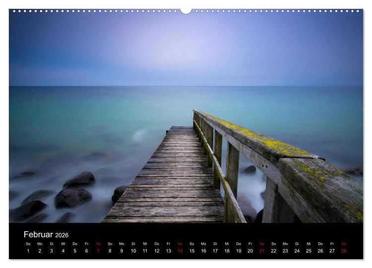 Produktbild: Ostholsteins Ostseek&uuml;ste (hochwertiger Premium Wandkalender 2026 DIN A2 quer), Kunstdruck in Hochglanz