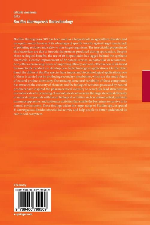 Produktbild: Bacillus thuringiensis Biotechnology