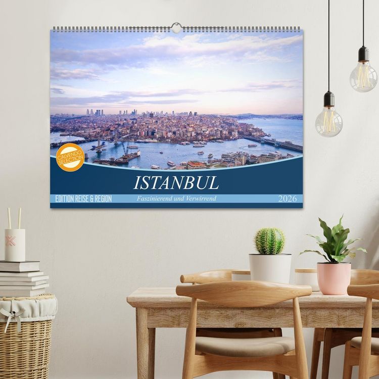 Produktbild: Istanbul - Faszinierend und Verwirrend (Wandkalender 2026 DIN A2 quer), CALVENDO Monatskalender