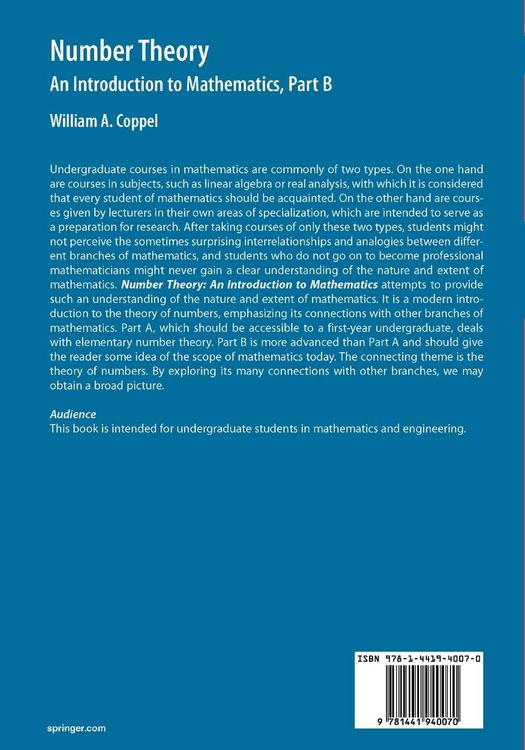 Produktbild: Number Theory