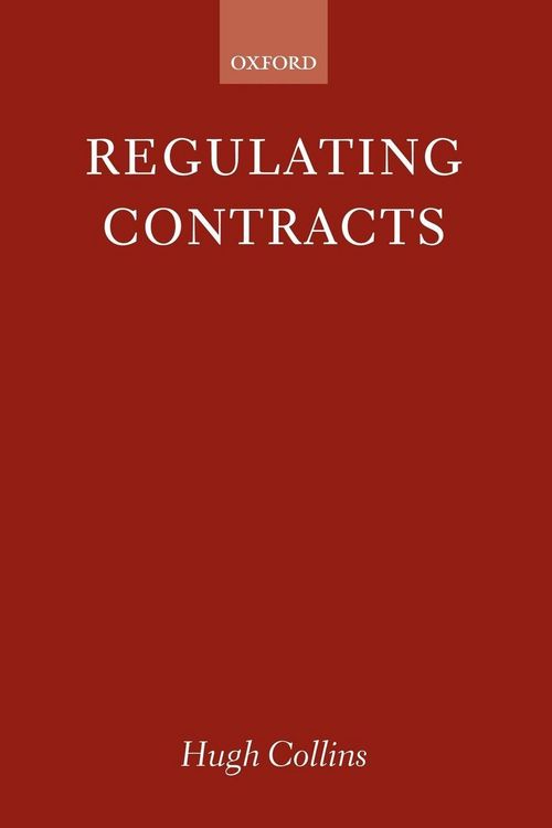 Produktbild: Regulating Contracts