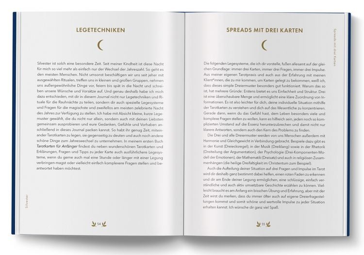 Produktbild: Tarot Journal f&uuml;r Rauhn&auml;chte und Jahreswende