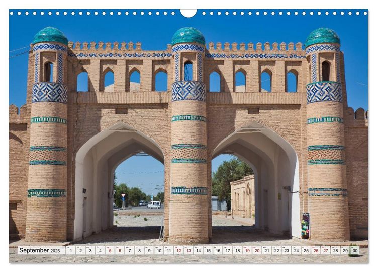 Produktbild: Usbekistan Mythos Seidenstra&szlig;e hautnah (Wandkalender 2026 DIN A3 quer), CALVENDO Monatskalender