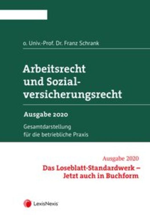 Bild vom Artikel Arbeitsrecht und Sozialversicherungsrecht 2020 vom Autor Franz Schrank