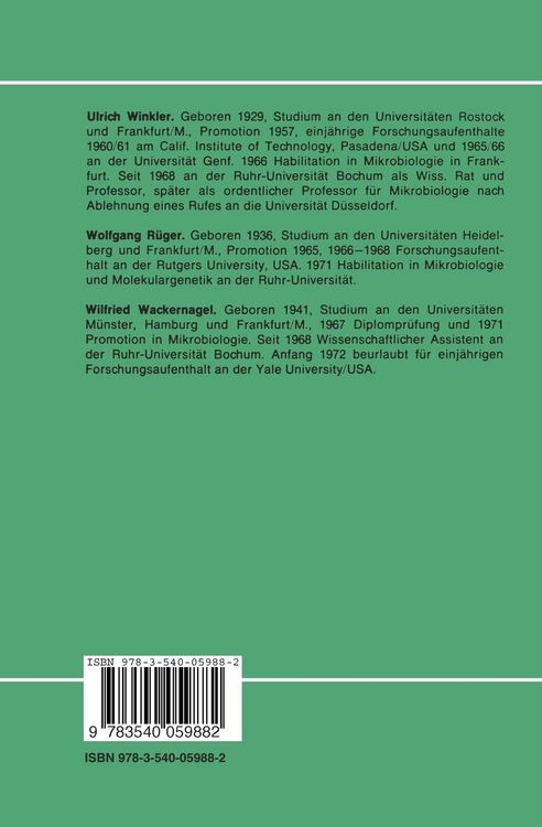 Produktbild: Bakterien-, Phagen- und Molekulargenetik