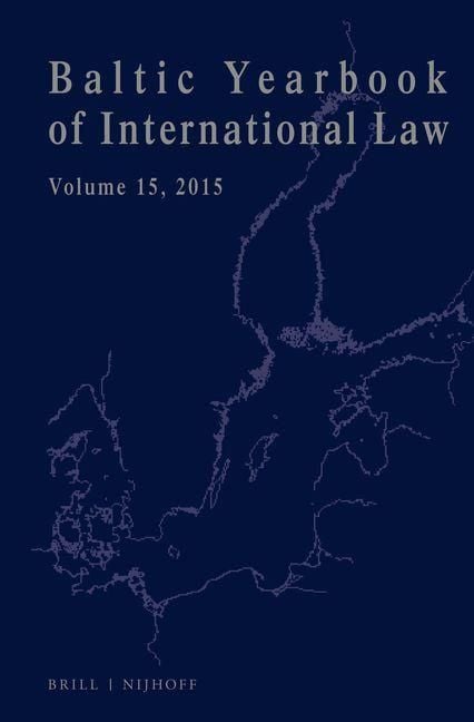 Produktbild: Baltic Yearbook of International Law, Volume 15 (2015)
