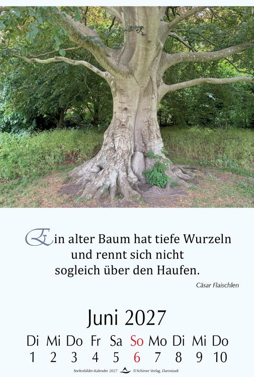 Produktbild: Seelenbilder-Kalender 2027